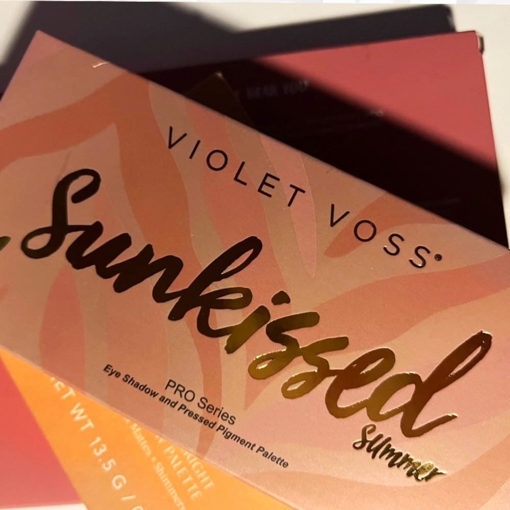 Violet Voss Cosmetics SunKissed Summer Pigment Eyeshadow Palette NIB - Picture 4 of 10